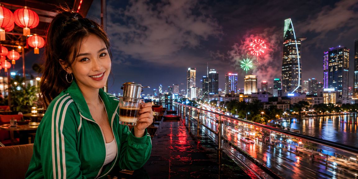 Người chơi tại TP. Hồ Chí Minh đang xem lịch sự kiện và ưu đãi thưởng trên hoc10 trong quán cà phê