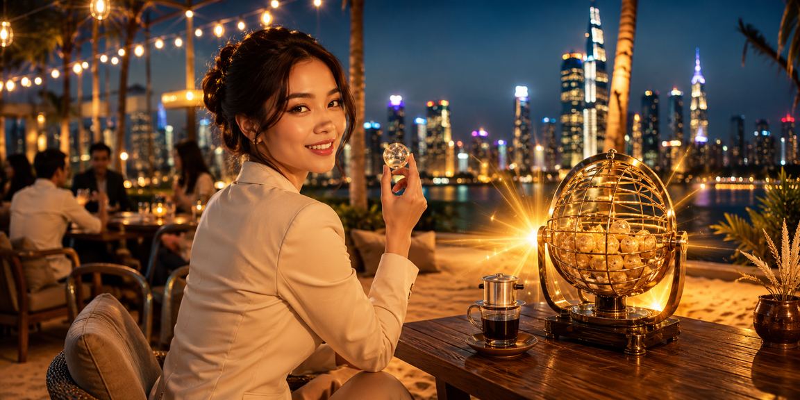 Người dùng tại TP. Hồ Chí Minh kiểm tra tài khoản cá cược và nạp tiền qua ví điện tử trong quán cà phê