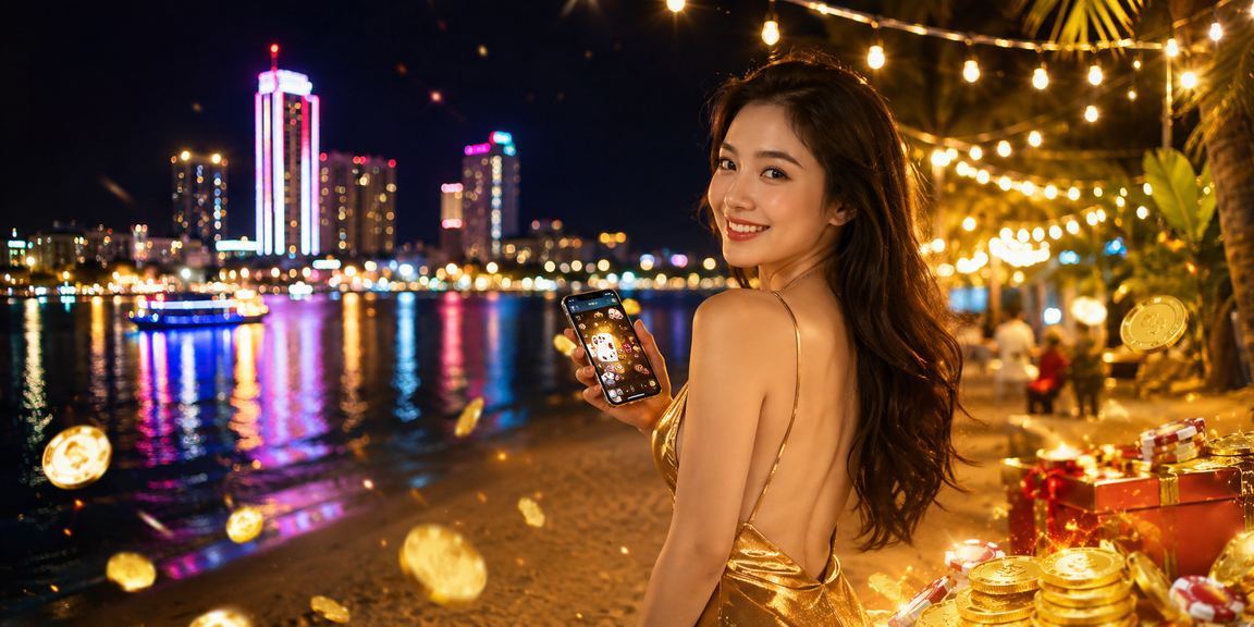 Không khí sôi động tại chợ đêm Nha Trang khi người dùng theo dõi kết quả thể thao và kiểm tra kèo cược